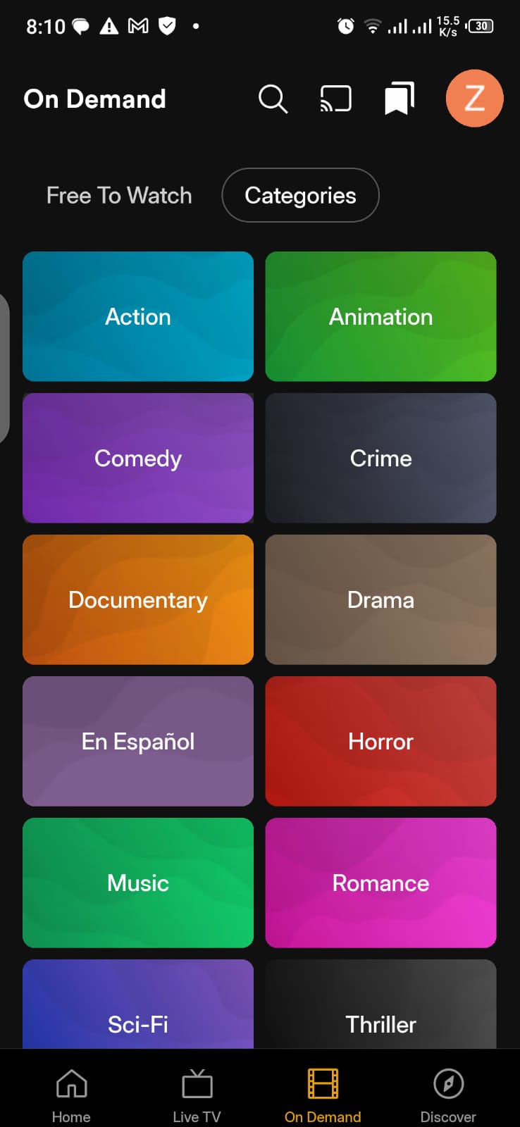 Customize Interface