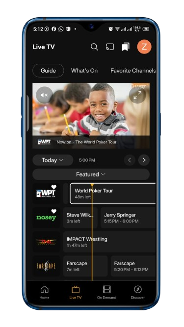 Live TV Streaming