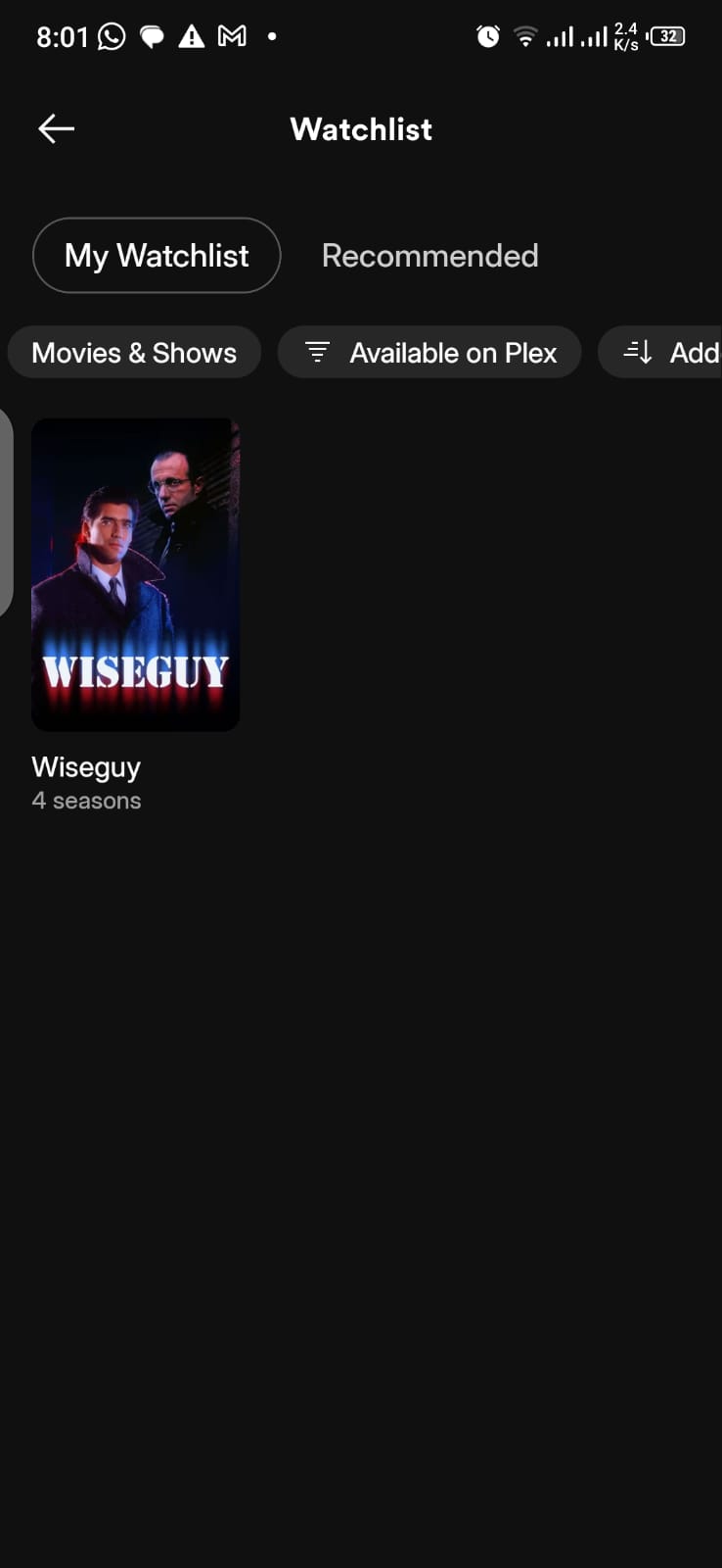 Use Watchlist