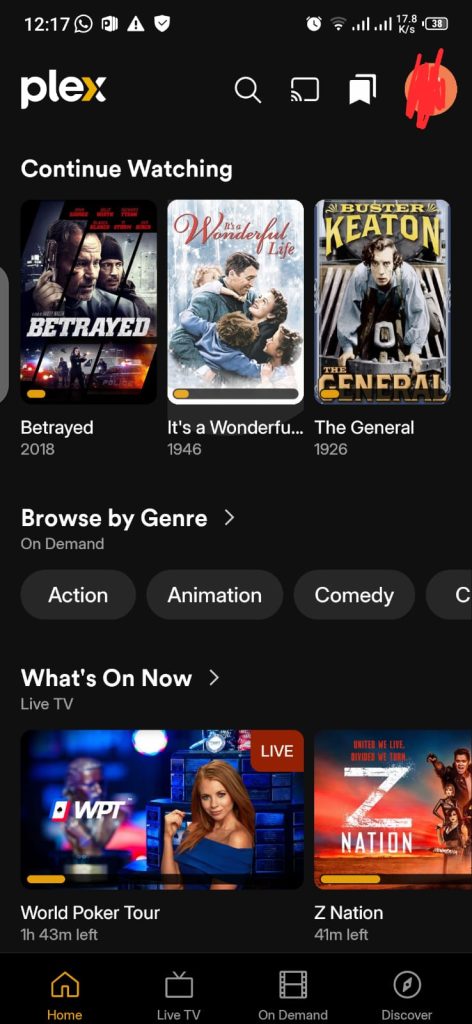 Trending Movies on Plex