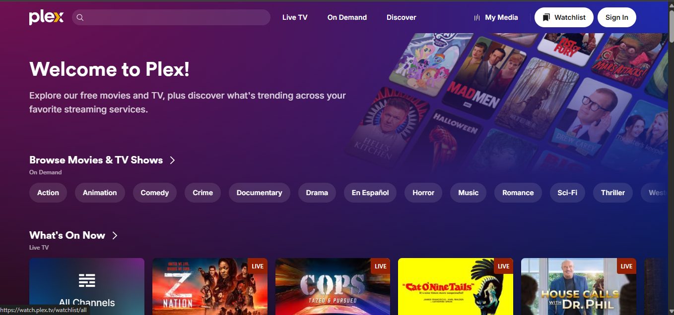 Add Content to Watchlist